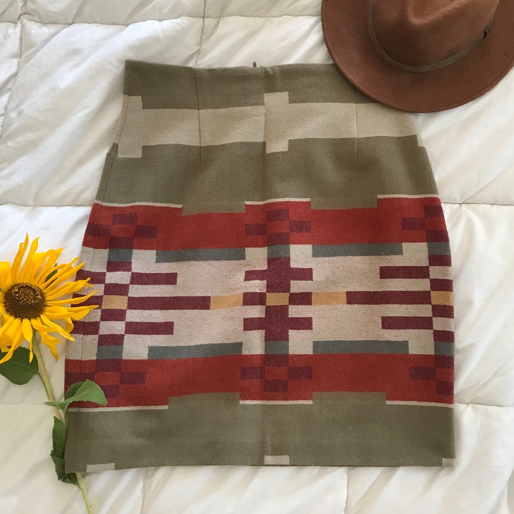 Pendleton Portland Collection High Waisted Skirt